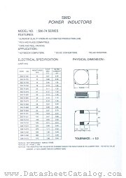 SMI-74 SERIES datasheet pdf Micro Electronics