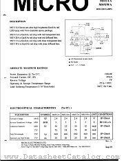 MS51WA datasheet pdf Micro Electronics