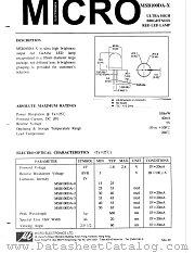MSB100DA-X datasheet pdf Micro Electronics