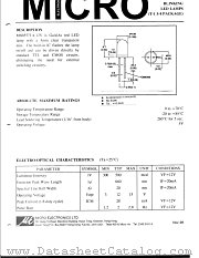 MSB557TA-12V datasheet pdf Micro Electronics