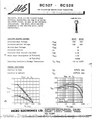 BC528 datasheet pdf Micro Electronics