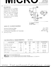 MSB557TA-HZ2 datasheet pdf Micro Electronics