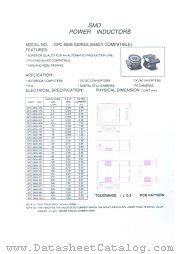SPC-0605 SERIES datasheet pdf Micro Electronics