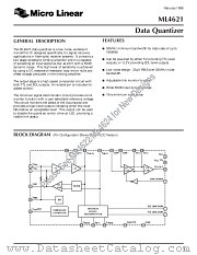 ML4621 datasheet pdf Micro Linear