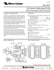 ML2264 datasheet pdf Micro Linear