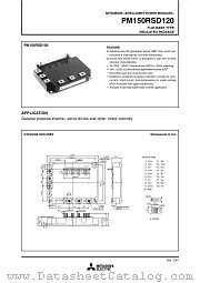 PM150RSD120 datasheet pdf Mitsubishi Electric Corporation
