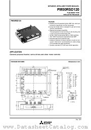 PM50RSD120 datasheet pdf Mitsubishi Electric Corporation