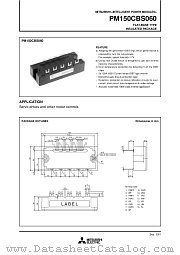 PM150CBS060 datasheet pdf Mitsubishi Electric Corporation