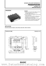 PM300RSE060 datasheet pdf Mitsubishi Electric Corporation