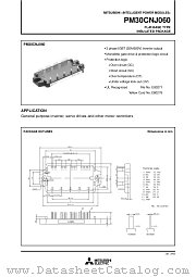 PM30CNJ060 datasheet pdf Mitsubishi Electric Corporation