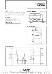 M57951L datasheet pdf Mitsubishi Electric Corporation