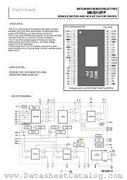 M63010FP datasheet pdf Mitsubishi Electric Corporation