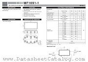 MF1091-1 datasheet pdf Mitsubishi Electric Corporation