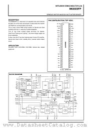M63022FP datasheet pdf Mitsubishi Electric Corporation