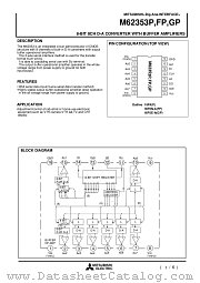 M62353GP datasheet pdf Mitsubishi Electric Corporation