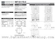 MF1017S-2 datasheet pdf Mitsubishi Electric Corporation