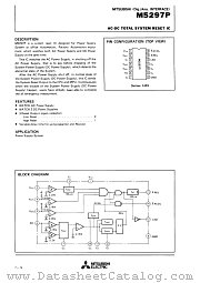 M5297P datasheet pdf Mitsubishi Electric Corporation