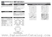 MF1073S-1 datasheet pdf Mitsubishi Electric Corporation