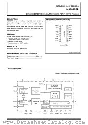 M52957FP datasheet pdf Mitsubishi Electric Corporation