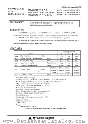 M2V28S40TP-7 datasheet pdf Mitsubishi Electric Corporation