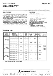 M5M5408BTP datasheet pdf Mitsubishi Electric Corporation