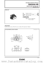 QM30HA-HB datasheet pdf Mitsubishi Electric Corporation
