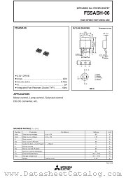 FS5ASH-06 datasheet pdf Mitsubishi Electric Corporation