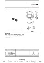 FS3VS-9 datasheet pdf Mitsubishi Electric Corporation