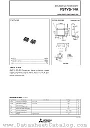 FS7VS-14A datasheet pdf Mitsubishi Electric Corporation