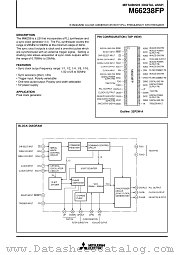M66238FP datasheet pdf Mitsubishi Electric Corporation