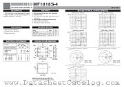 MF1018S-4 datasheet pdf Mitsubishi Electric Corporation