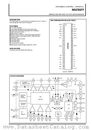 M56786FP datasheet pdf Mitsubishi Electric Corporation