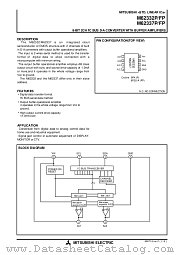 M62332FP datasheet pdf Mitsubishi Electric Corporation