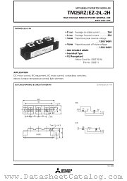TM25EZ-24 datasheet pdf Mitsubishi Electric Corporation