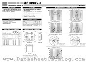 MF1090V-3 datasheet pdf Mitsubishi Electric Corporation