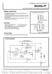 M62290FP datasheet pdf Mitsubishi Electric Corporation