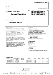 MF0128M-04AAXX datasheet pdf Mitsubishi Electric Corporation