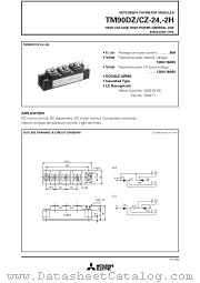 TM90CZ-24 datasheet pdf Mitsubishi Electric Corporation