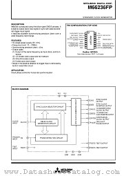 M66236FP datasheet pdf Mitsubishi Electric Corporation