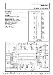 M56789FP datasheet pdf Mitsubishi Electric Corporation
