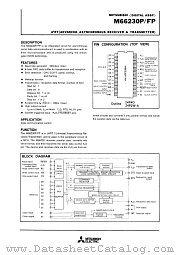 M66230P datasheet pdf Mitsubishi Electric Corporation