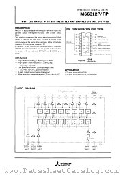 M66212P/FP datasheet pdf Mitsubishi Electric Corporation