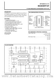 M64895BGP datasheet pdf Mitsubishi Electric Corporation