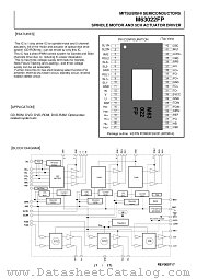 M63022FP datasheet pdf Mitsubishi Electric Corporation