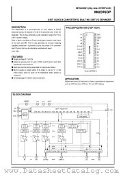 M62376GP datasheet pdf Mitsubishi Electric Corporation