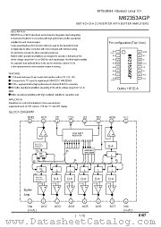 M62353AGP datasheet pdf Mitsubishi Electric Corporation