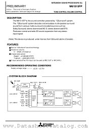 M61515FP datasheet pdf Mitsubishi Electric Corporation
