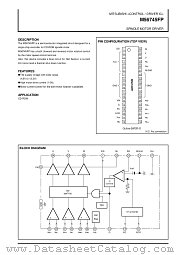 M56745FP datasheet pdf Mitsubishi Electric Corporation