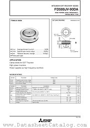 FD500JV-90DA datasheet pdf Mitsubishi Electric Corporation