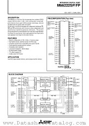 M66222FP datasheet pdf Mitsubishi Electric Corporation